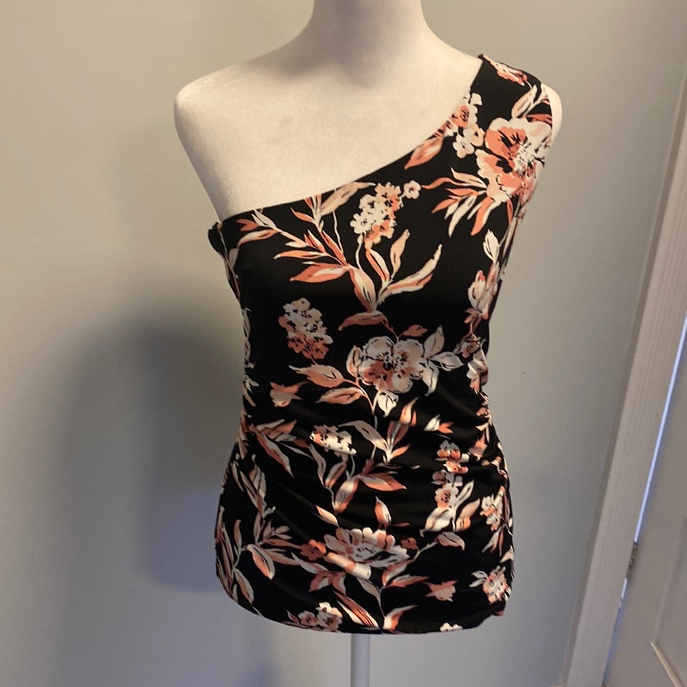 WHBM one shoulder top.